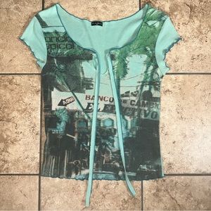 Vintage Y2K Fang Top M